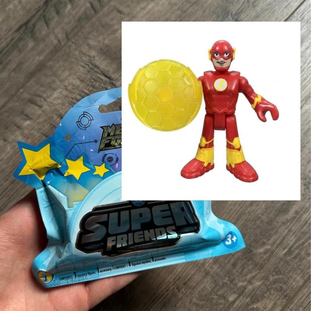2025 DC Super Hero Metal Force Justice League Flash Figure Action Figure Toy
